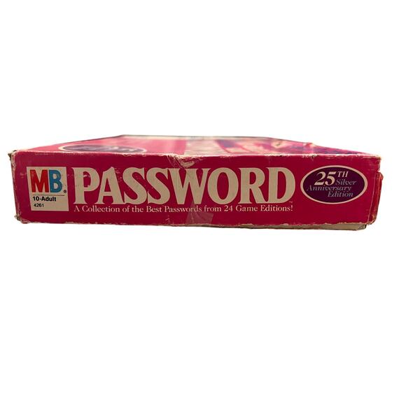 Password 25th Silver Anniversary Edition 1986 Game MB - Picture 5 of 8